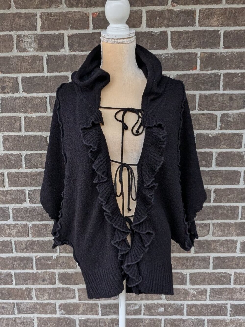 Anthropologie Sparrow Ruffle Cardigan